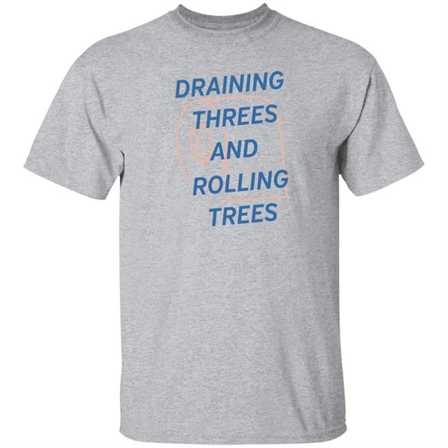 The Draining Threes And Rolling Trees Shirt Scarlet And Gold Merch The Draining Threes And Rolling Trees Shirt Scarlet And Gold Merch