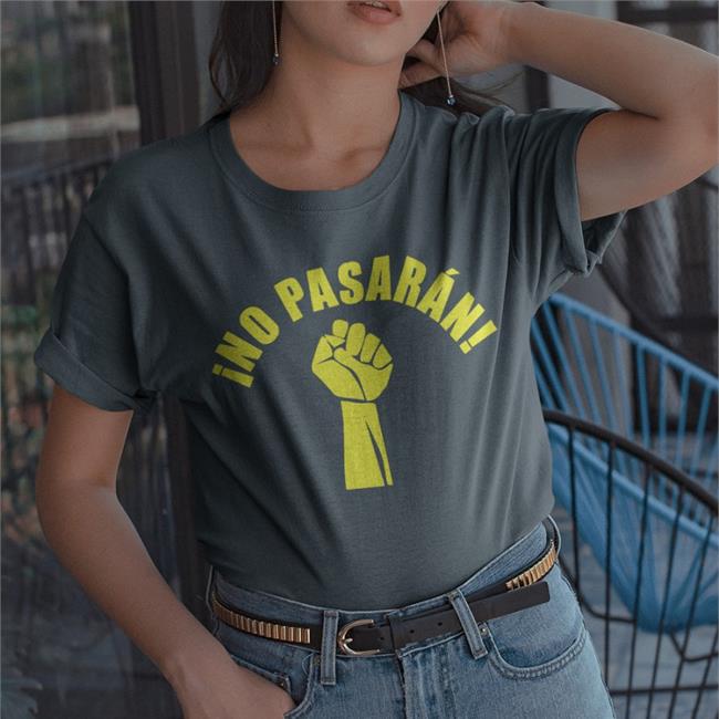Lens Protocol No Pasaran Funny T Shirt Blue