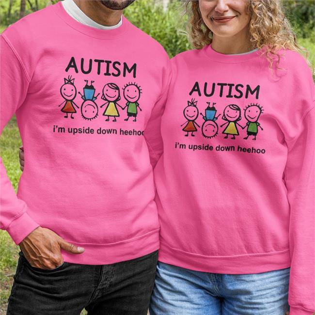 Autism I'm Upside Down Heehoo New Shirt Lahah Chuugagotoku