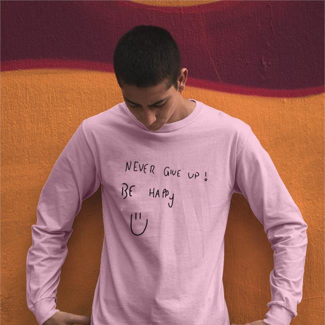 Sergio Pérez Never Give Up Be Happy Tee