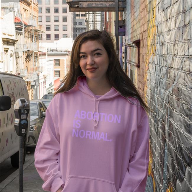 Abortion Is Normal Hoodied Sweatshirt Katie Schroeder