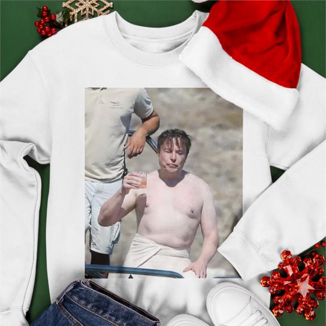 Elon Without Shirt