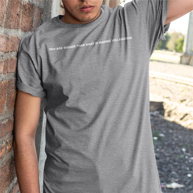 Your Anxiety Is Lying To You Tee We're Not Really Strangers Merch Tellem