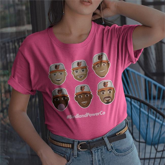 Birdland Power Co Homerun Emoji Tee