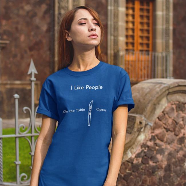Shirts With Threatening Auras I Like People On The Table Open Shirt Disturbingshirt
