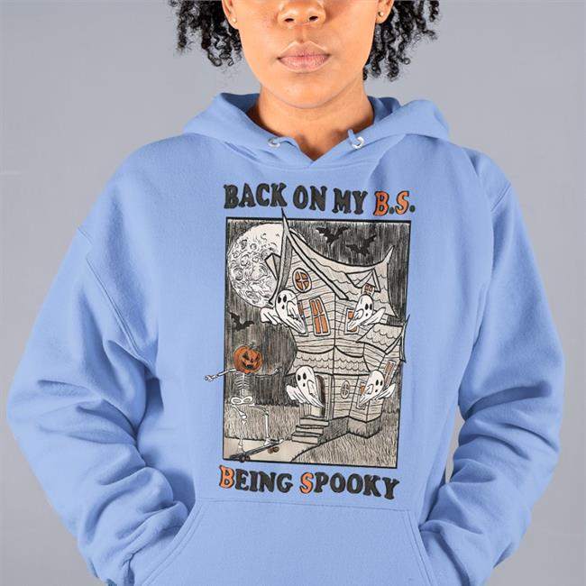 Jmcgg Back On My Bs Being Spooky Tees Justin Jmcguires