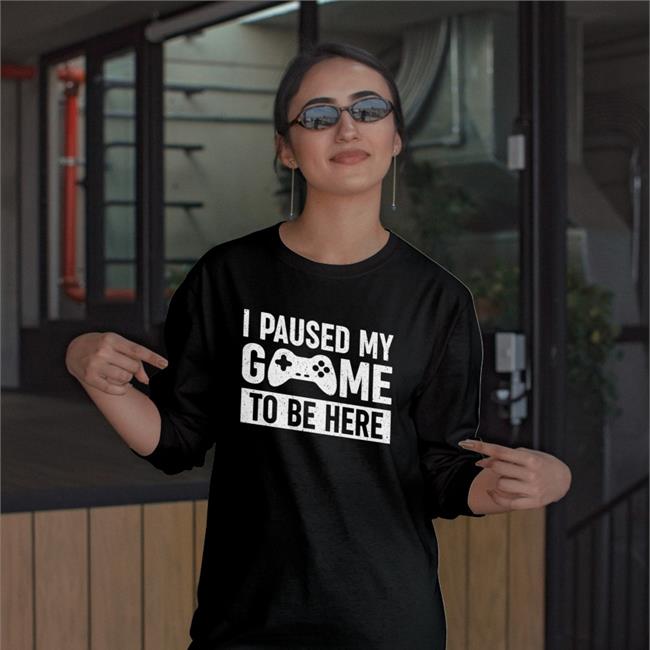 Brandon I Paused My Game To Be Here Tee