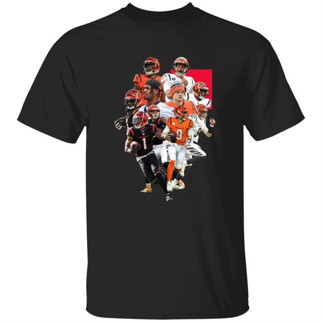 Joe Burrow And Ja'marr Chase Shirt B/R Gridiron