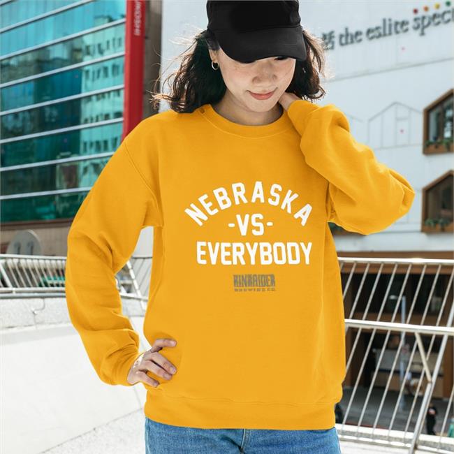 Ben Nebraska Vs Everybody Sweatshirt Kinkaider Brewing