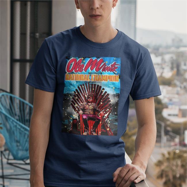 Ole Mintz National Champion Tee Shirt Barstool Sports Store