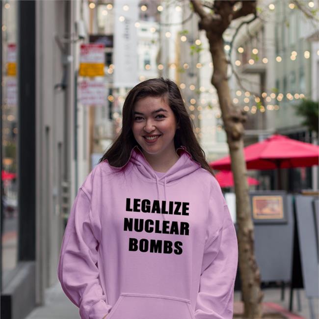 Legalize Nuclear Bombs Long Sleeve T Shirt