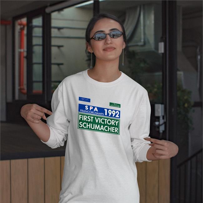 Spa Francorchamps 1992 First Victory Schumacher Tee Shirt