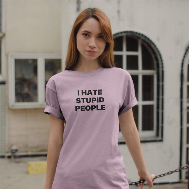 I Hate Stupid People Sweatshirt