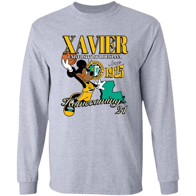 Mickey Mouse Xavier Homecoming 21 Shirt Scg2020 Merch