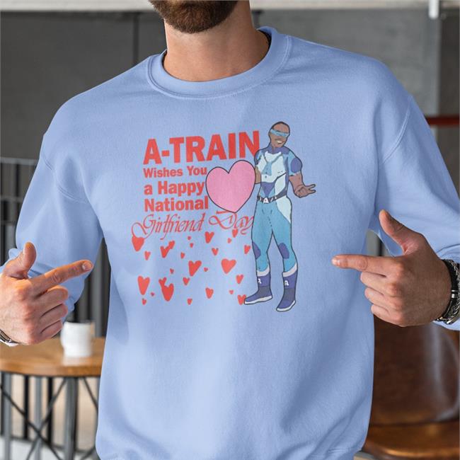 A Train Wishes You A Happy National Girlfriend Day T Shirt
