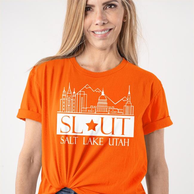 Slut Salt Lake Utah Tee Shirt Nursebrianrn