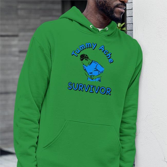 Yung Chente Tummy Ache Survivor Tee Shirt Shithead Steve Store