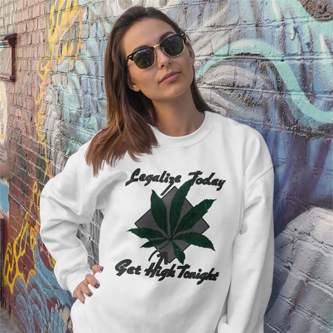 Thegreatkhalid Khalid Legalize Today Get High Tonight Shirt