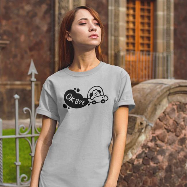 Momo Ok Bye Momodraws Shirt White