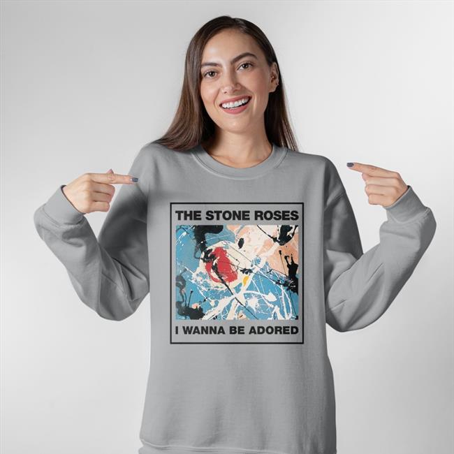 The Stone Roses Store The Stones Roses I Wanna Be Adored Tee Shirt