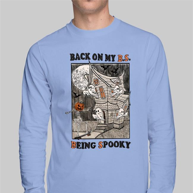 Jmcgg Justin Back On My Bs Being Spooky Shirt Jmcgg Back On My Bs Being Spooky Sweatshirt Justin Jmcguires