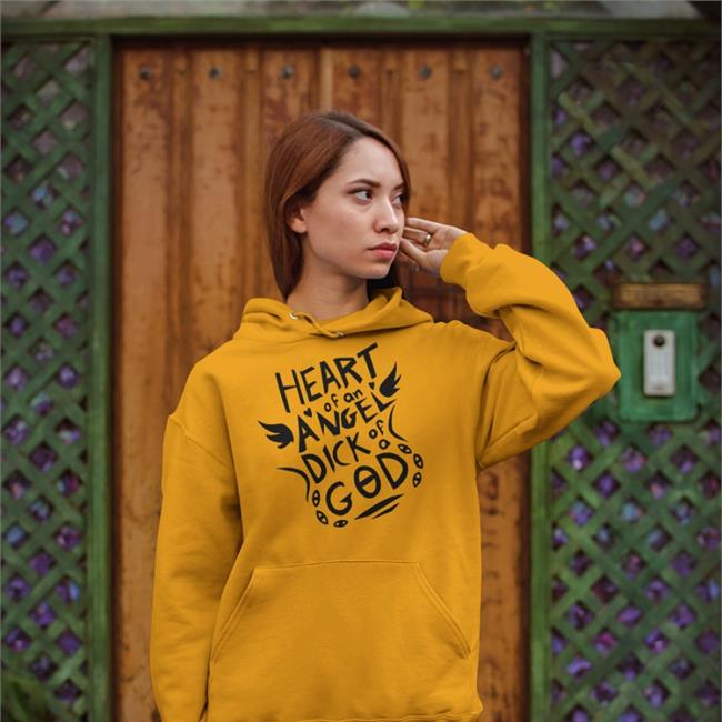 Yan Heart Of An Angel Dick Of A God Shirt