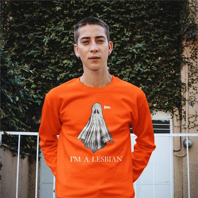Luccainternational Store Boo I'm A Lesbian Shirt Lucca
