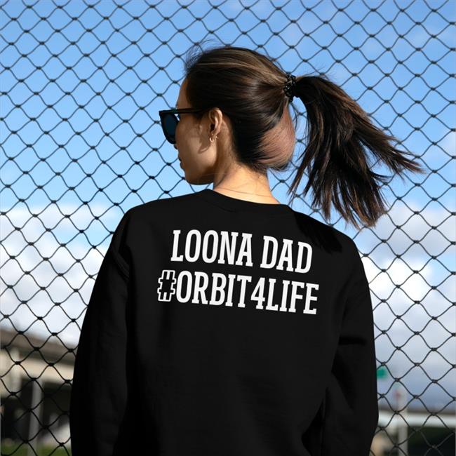 Loonainreading Loona Dad Orbit4life T Shirt Black
