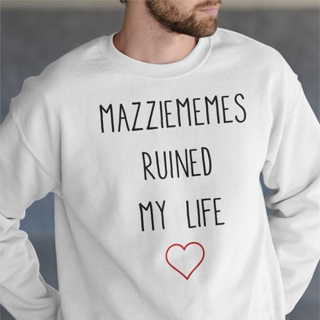 Maisie Peters Wearing Mazziememes Ruined My Life Sweatshirt Mazziememes