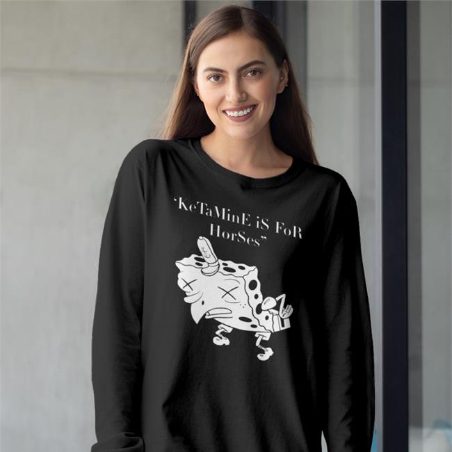 Shirtsthtgohard Spongebob Ketamine Is For Horses Shirt