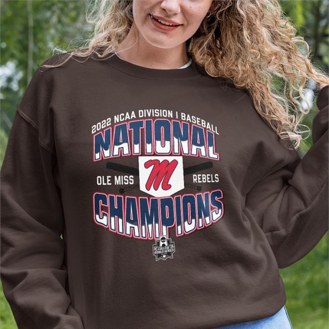 Ole Miss Baseball 2022 Ncaa Division I Baseball National Ole Miss Rebels Champions Shirt Tim Elko
