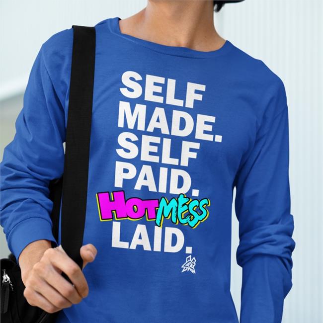 Matt Cardona Self Made Self Paid Hot Mess Laid Shirt Pro Wrestling Tees Merch