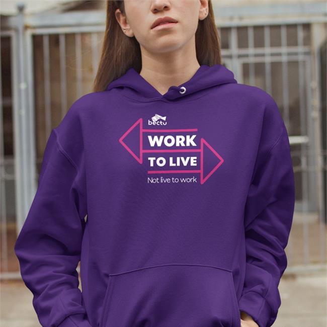 Ronan Burtenshaw Work To Live Not Live To Work Tee Shirt