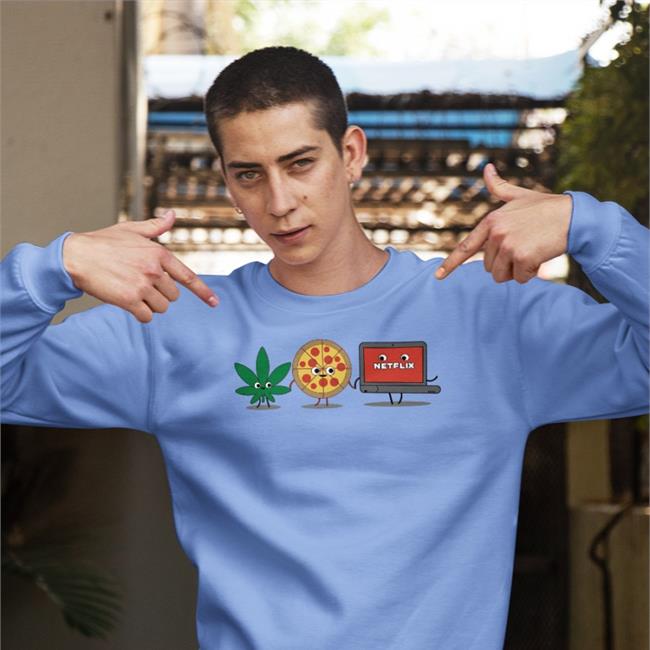 Weed Pizza Netflix Shirts