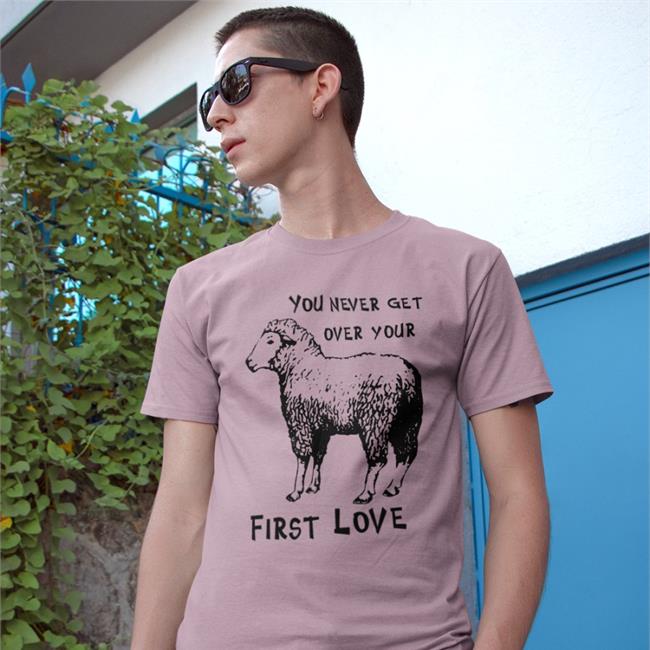 Goodshirts You Never Get Over Your First Love Sweatshirt Sheep