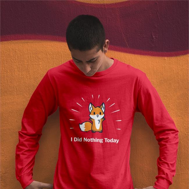 I Did Nothing Today Hoodie