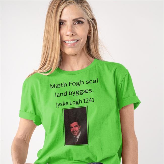 Denmark Maeth Logh Scal Land Byggaes Jyske Logh 1241 Tee Shirt White