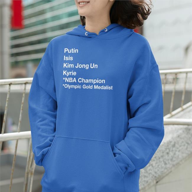 Dave Portnoy Putin Isis Kim Jong Un Kyrie Naba Champion Olympic Gold Medalist Hoodie A11even