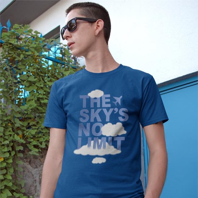 Williama33 Cloud The Sky's No Limit Tee