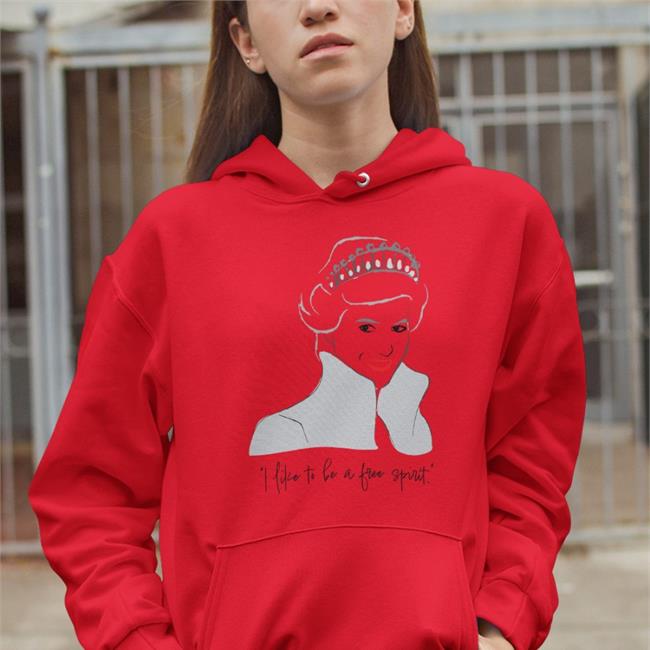 Hello Magazine Merch I Like To Be A Free Spirit Shirt Princess Diana