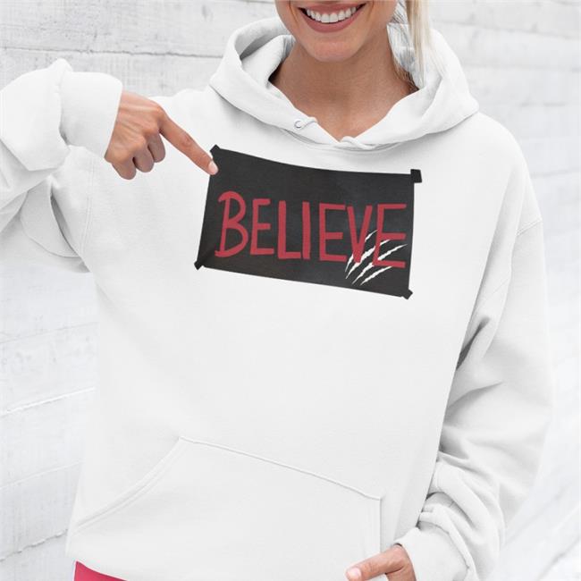 Believe Cat Scratch Shirt