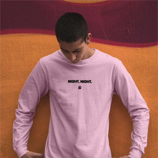 Night Night Long Sleeve Tee Shirt