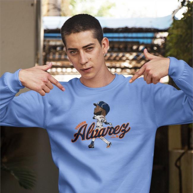 Yordan Alvarez Caricature Hoodie