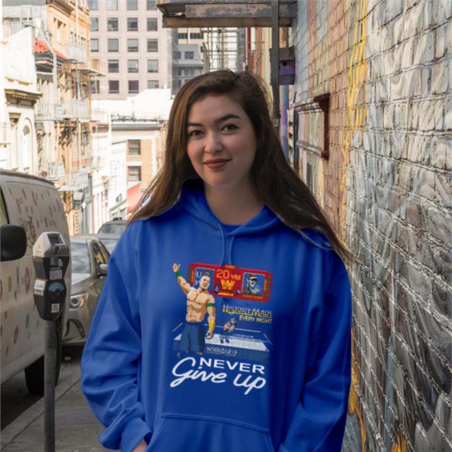 20 Years Never Give Up Authentic T-Shirt