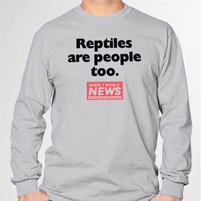 Creepycompany Store Reptiles Are People Too Sweatshirt