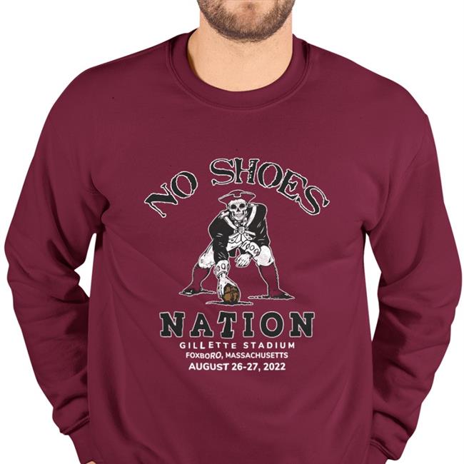 Red No Shoes Nation Here And Now Tour Shirt Kenny Chesney