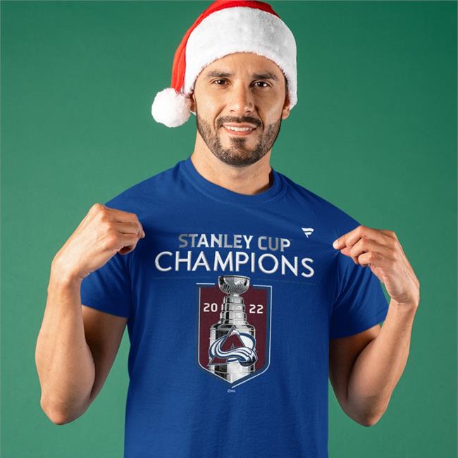 Fanatics Shop Colorado Avalanche Stanley Cup Champions Shirt Stanley Cup Finals