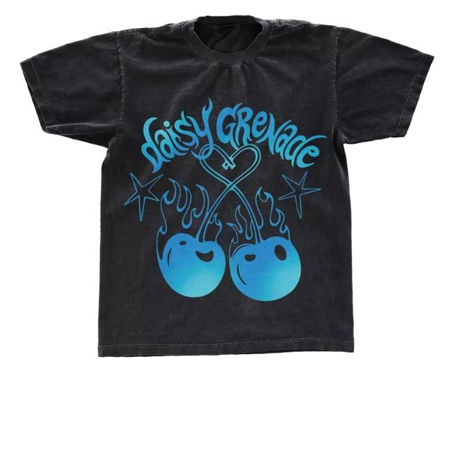 Daisy Grenade Flaming Cherries T Shirts