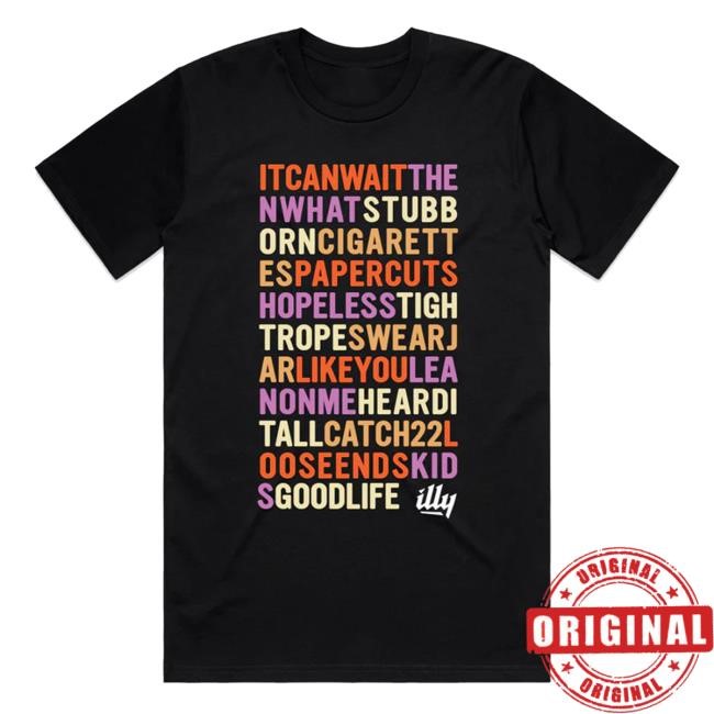 Warner Music Merch Illy Aus Music 2024 Tee
