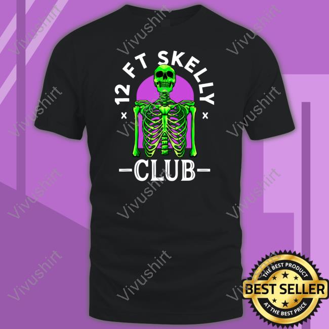 Patrickklepek 12Ft Skelly Club Shirt Skeleton